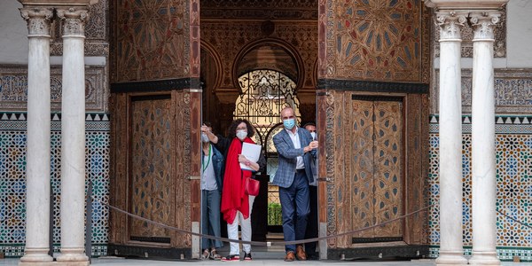 El Real Alcázar cerró 2020 con 513.285 visitantes, un récord en porcentaje de sevillanos que incluso se duplicó con la pandemia y una agenda cultural propia que se desarrolló con estrictas medidas de seguridad sanitaria
