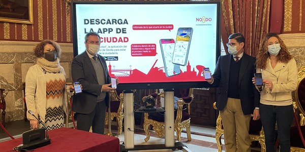 El Ayuntamiento de Sevilla crea una plataforma de coordinación de todos los servicios municipales y habilita una APP para que cualquier persona registre una incidencia y pueda realizar un seguimiento