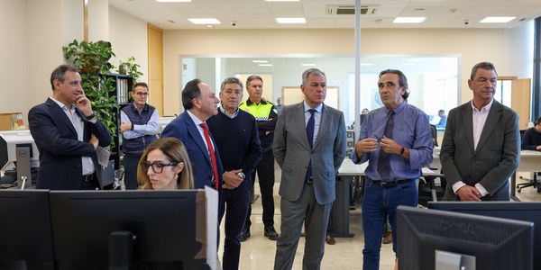 El alcalde inaugura el nuevo Centro de Gestión de la Movilidad en el edificio de Ranilla