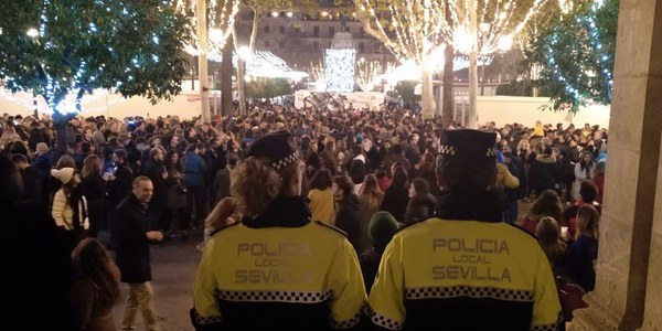 El operativo especial de Nochevieja atendió más de 400 incidencias en Sevilla pero ninguna de gravedad