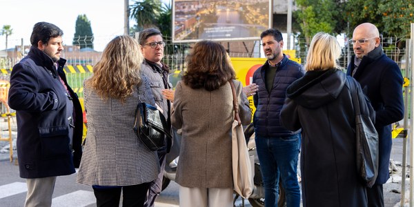 El Ayuntamiento informa sobre el faseado de las obras de reurbanización de la calle Juan Sebastián Elcano a los vecinos