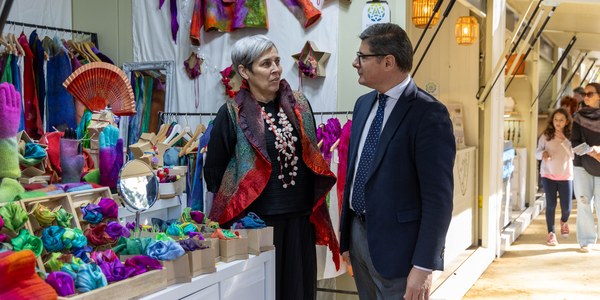 La Feria de Artesanía Creativa de Sevilla estrena nueva ubicación en los Jardines de Cristina en su XXV aniversario