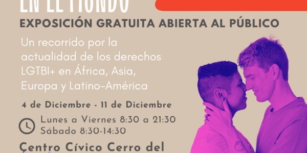 EXPOSICION : DERECHOS LGTBI+ EN EL MUNDO