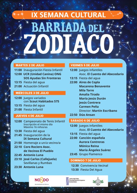 IX Semana Cultural del Zodiaco