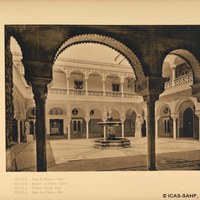 18.Sevilla.- Casa de Pilatos – Patio. ©ICAS-SAHP, Biblioteca