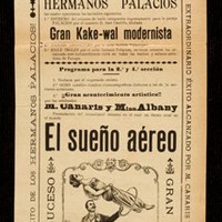10-Salón Imperial, antiguo Café Suizo. Gran compañía de variettes de género culto. 1906/12/03 ©ICAS-SAHP, Archivo Municipal de Sevilla