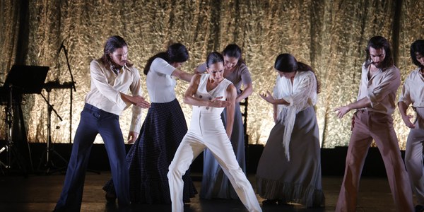 El singular encuentro entre Inés Bacán, la Macanita y Pedro Ricardo Miño y el tributo a Lorca de la danza de Úrsula López, protagonistas en una nueva jornada de La Bienal